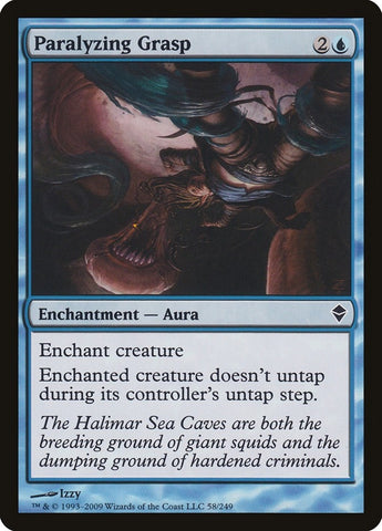 Image for Paralyzing Grasp (58) [Zendikar]
