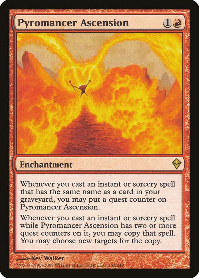 Image for Pyromancer Ascension (143) [Zendikar]