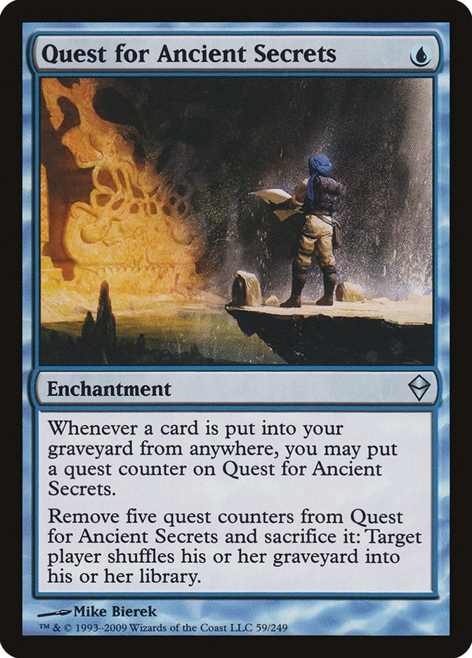 Image for Quest for Ancient Secrets (59) [Zendikar]