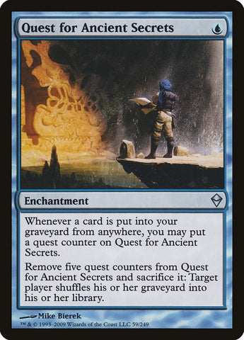 Image for Quest for Ancient Secrets (59) [Zendikar]