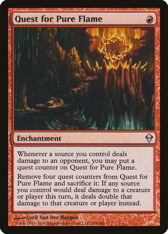 Image for Quest for Pure Flame (144) [Zendikar]