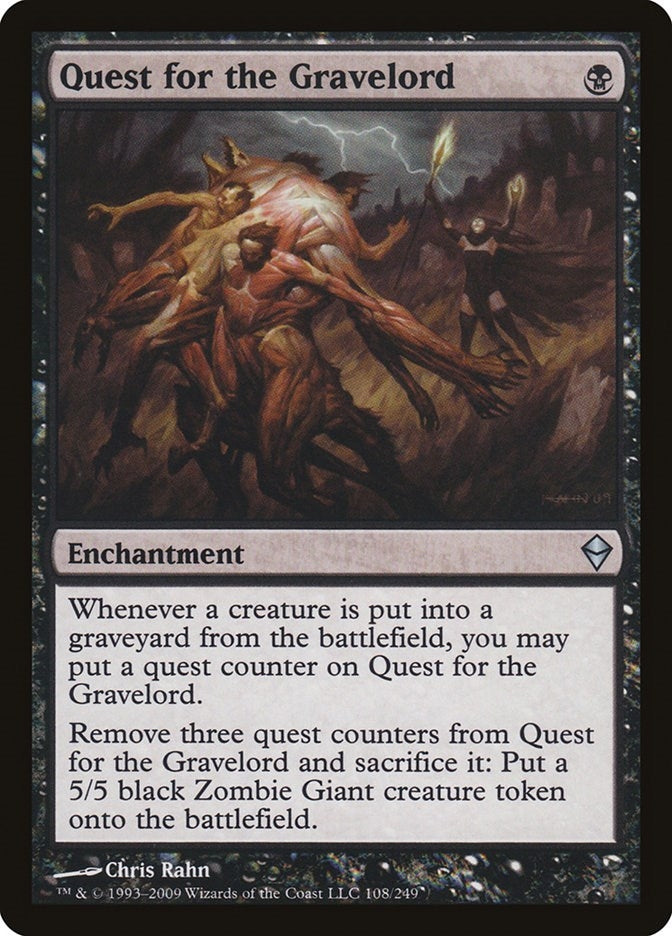 Image for Quest for the Gravelord (108) [Zendikar]