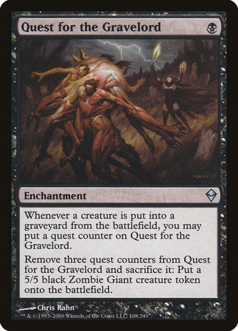 Image for Quest for the Gravelord (108) [Zendikar]