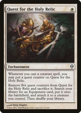Image for Quest for the Holy Relic (33) [Zendikar]