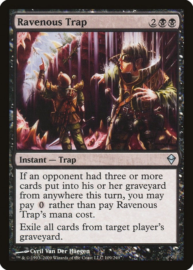 Image for Ravenous Trap (109) [Zendikar]