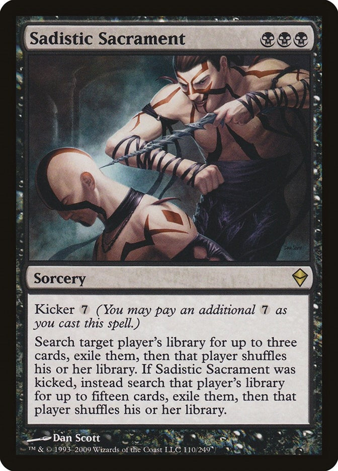 Image for Sadistic Sacrament (110) [Zendikar]