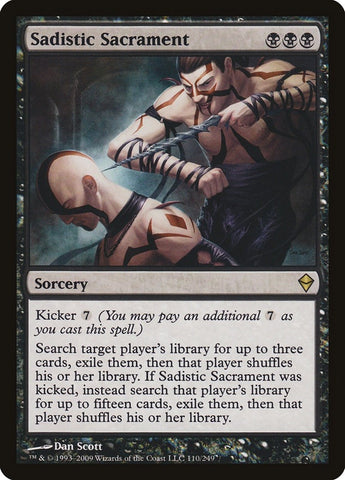 Image for Sadistic Sacrament (110) [Zendikar]