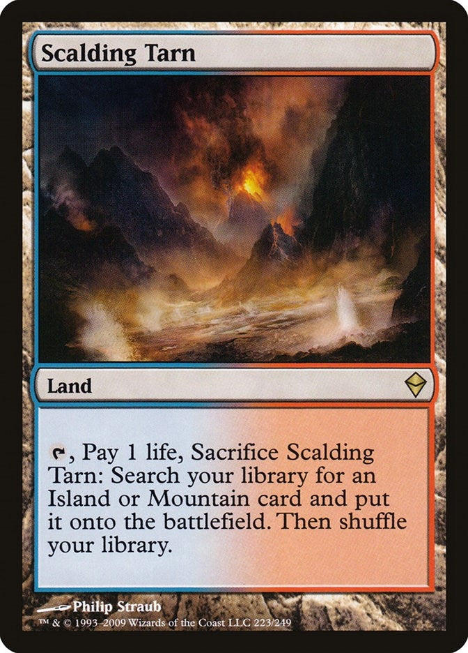 Image for Scalding Tarn (223) [Zendikar]