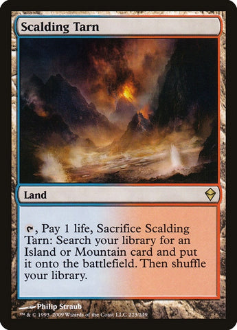 Image for Scalding Tarn (223) [Zendikar]