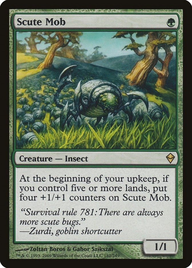 Image for Scute Mob (182) [Zendikar]