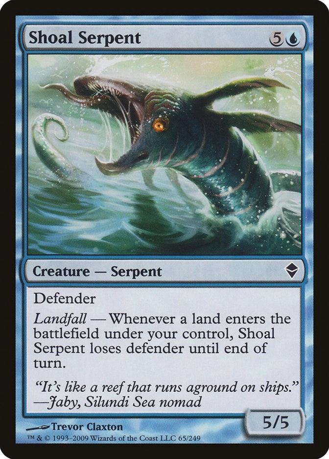 Image for Shoal Serpent (65) [Zendikar]