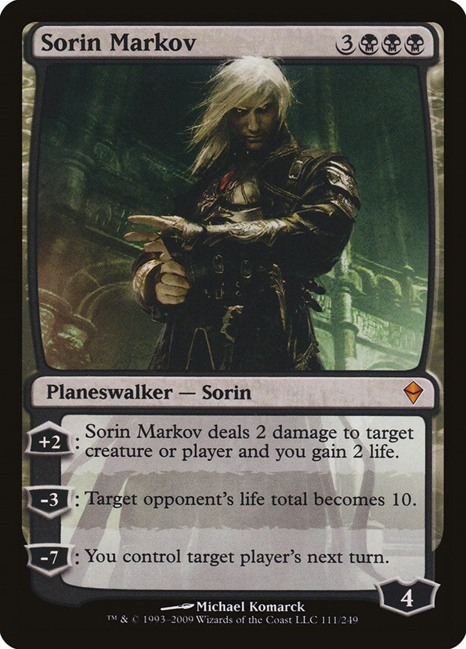 Image for Sorin Markov (111) [Zendikar]