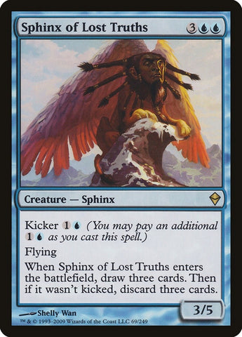 Image for Sphinx of Lost Truths (69) [Zendikar]