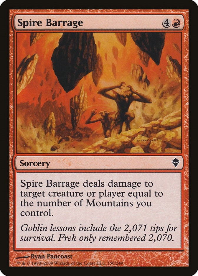 Image for Spire Barrage (150) [Zendikar]