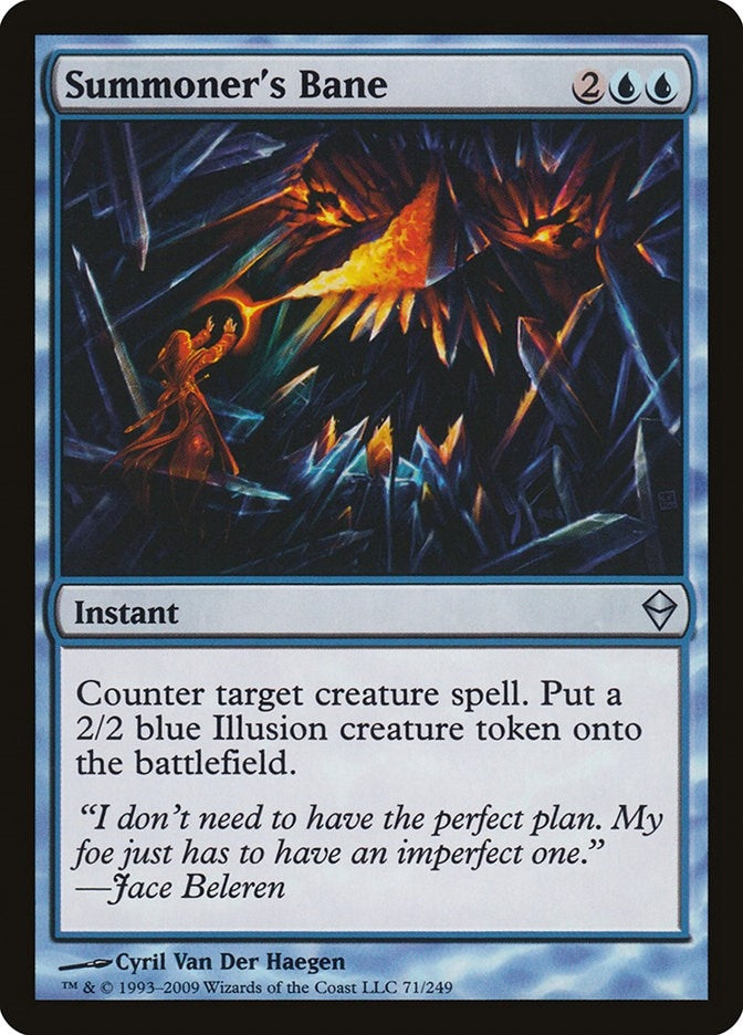 Image for Summoner's Bane (71) [Zendikar]