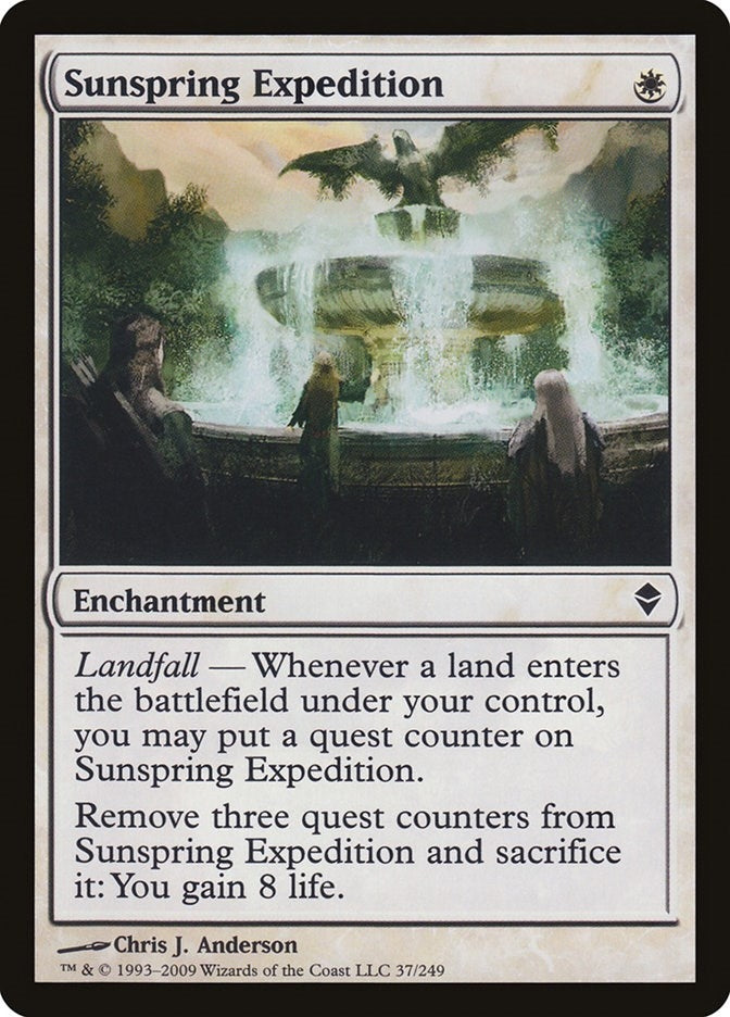 Image for Sunspring Expedition (37) [Zendikar]