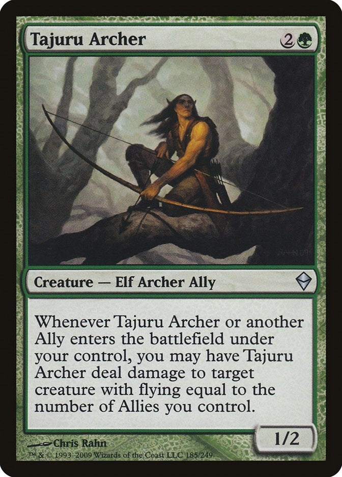 Image for Tajuru Archer (185) [Zendikar]