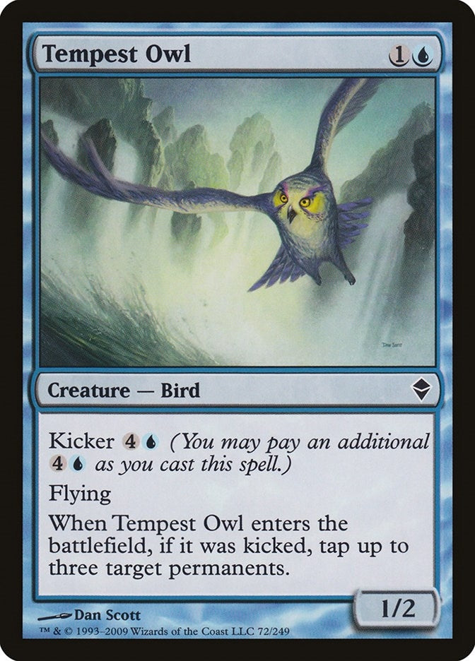 Image for Tempest Owl (72) [Zendikar]