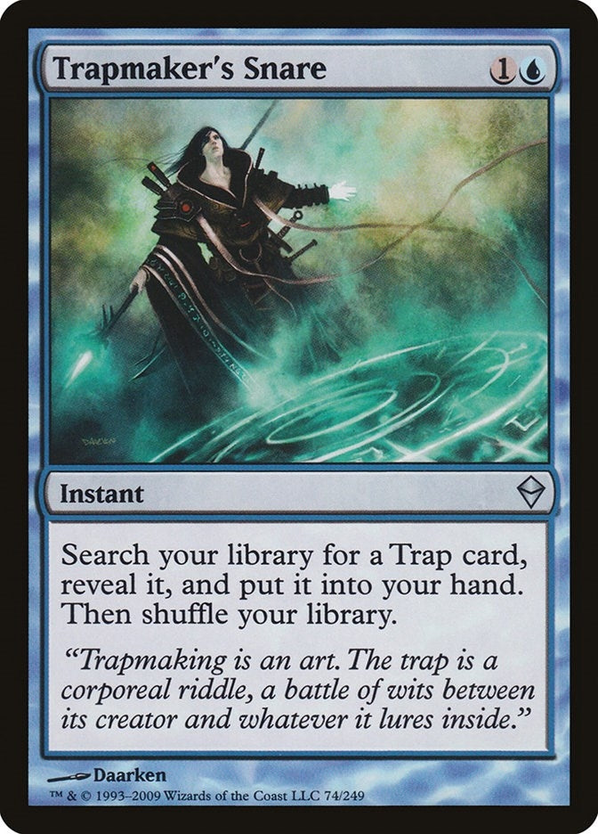 Image for Trapmaker's Snare (74) [Zendikar]