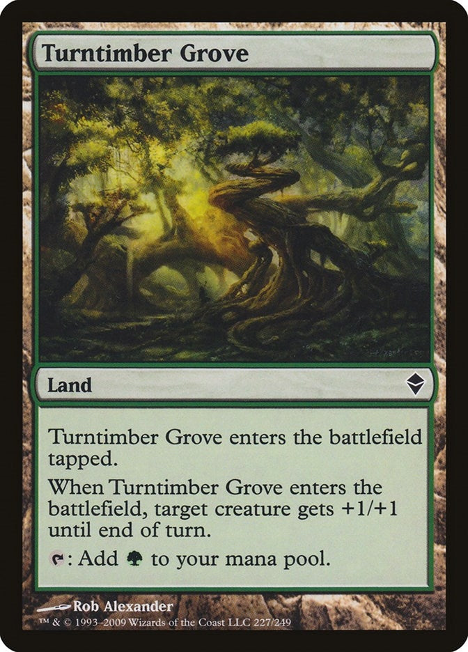 Image for Turntimber Grove (227) [Zendikar]