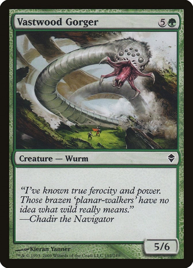 Image for Vastwood Gorger (192) [Zendikar]