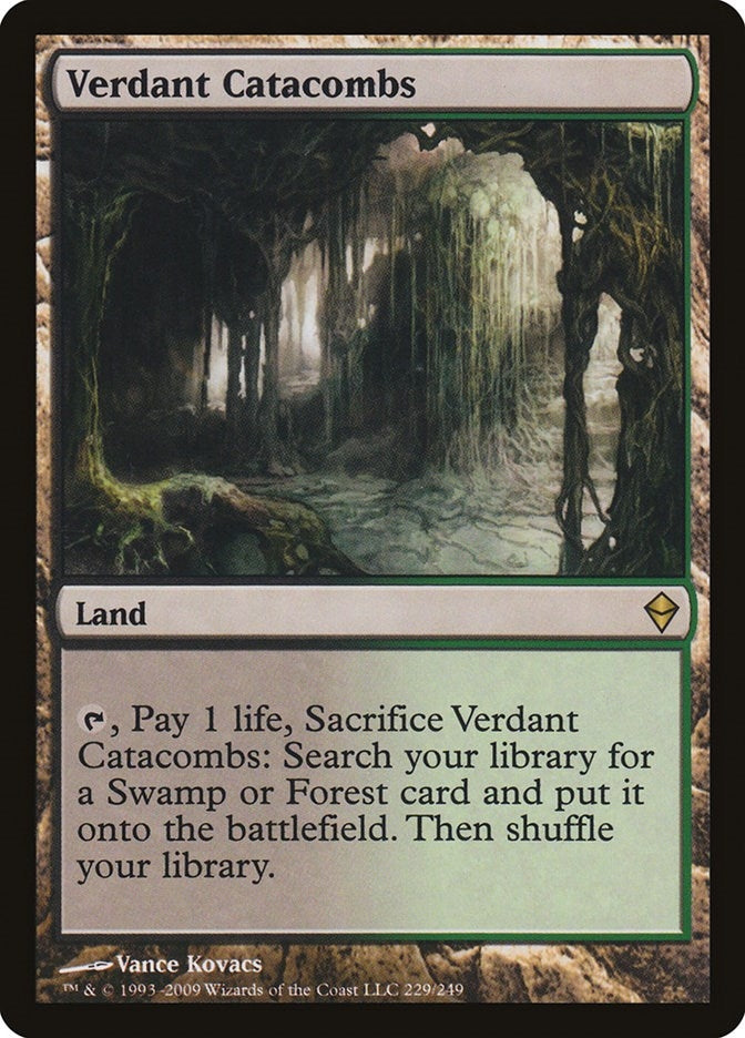 Image for Verdant Catacombs (229) [Zendikar]