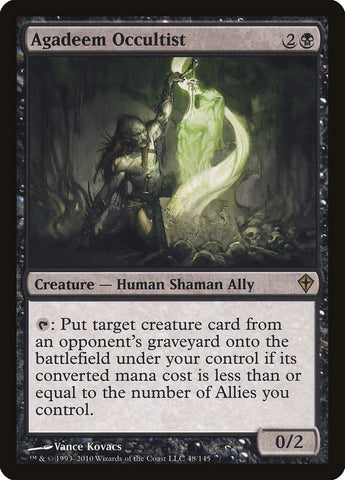 Image for Agadeem Occultist (48) [Worldwake]