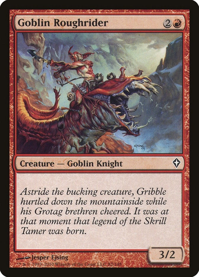 Image for Goblin Roughrider (82) [Worldwake]