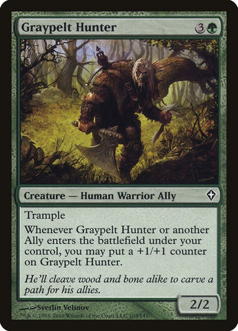 Image for Graypelt Hunter (103) [Worldwake]