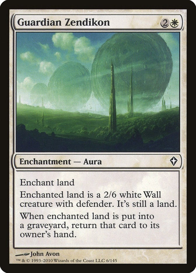 Image for Guardian Zendikon (6) [Worldwake]