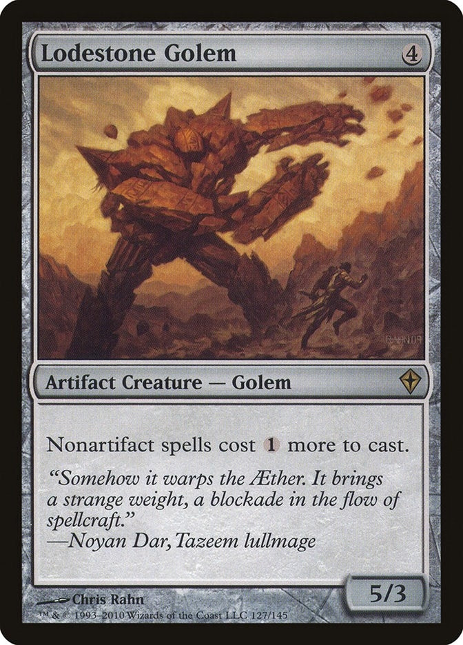 Image for Lodestone Golem (127) [Worldwake]