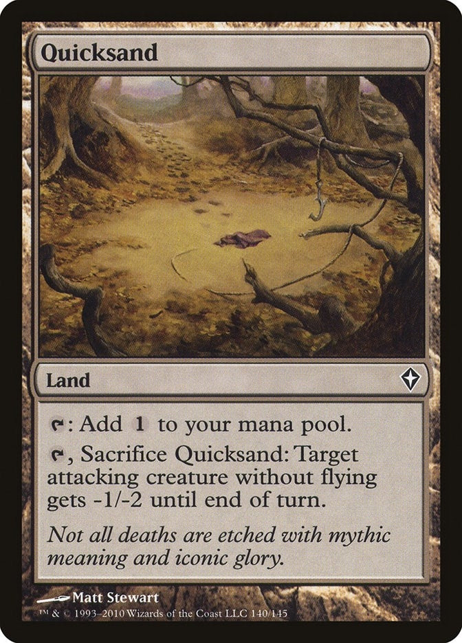Image for Quicksand (140) - Magic: The Gathering