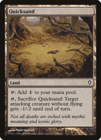 Image for Quicksand (140) - Magic: The Gathering
