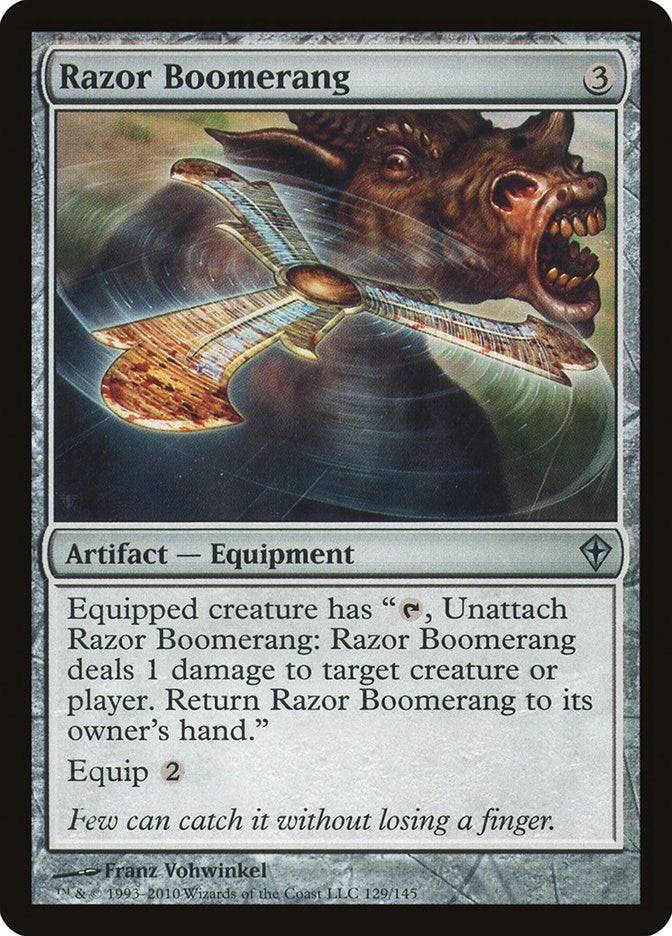 Image for Razor Boomerang (129) [Worldwake]