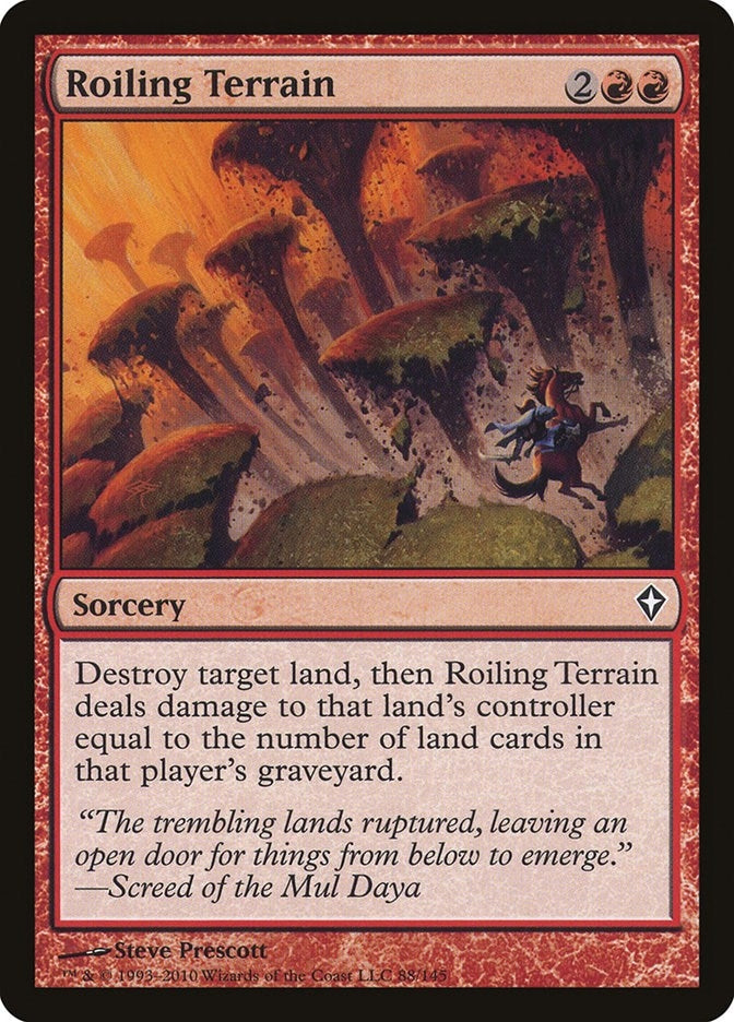 Image for Roiling Terrain (88) [Worldwake]