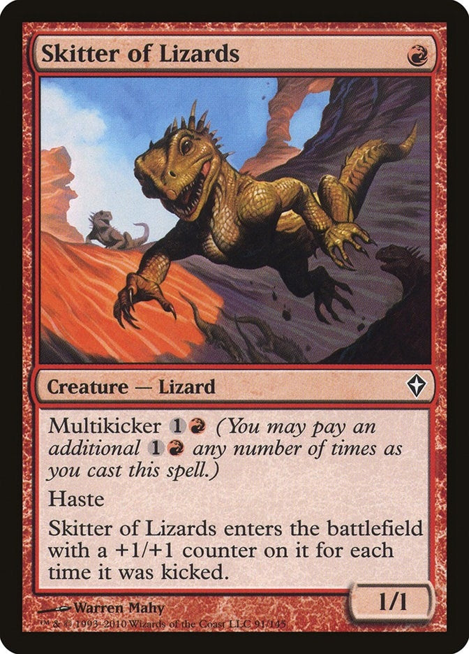 Image for Skitter of Lizards (91) [Worldwake]