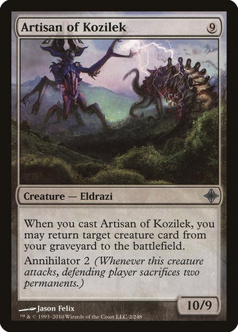 Image for Artisan of Kozilek (2) [Rise of the Eldrazi]
