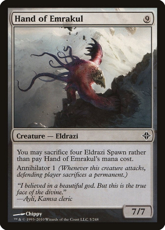 Image for Hand of Emrakul (5) [Rise of the Eldrazi]