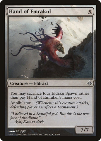 Image for Hand of Emrakul (5) [Rise of the Eldrazi]