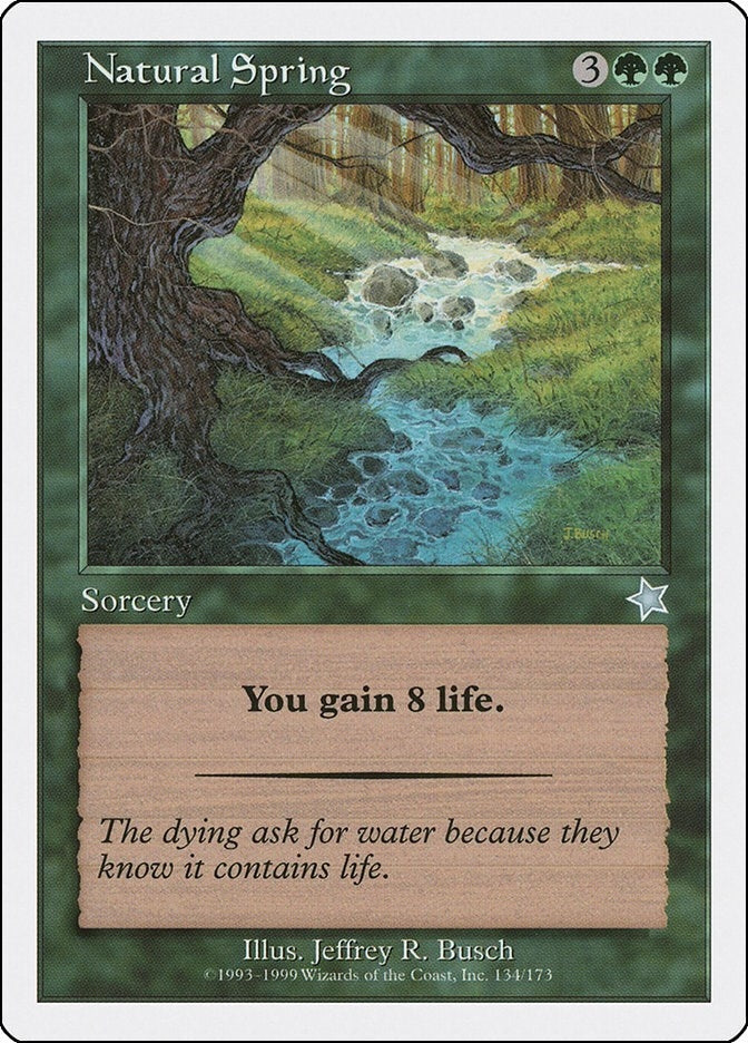 Image for Natural Spring (134) [Starter 1999]