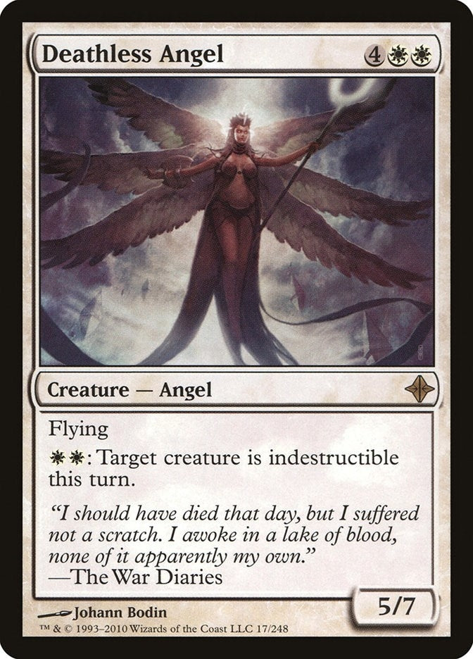 Image for Deathless Angel (17) [Rise of the Eldrazi]