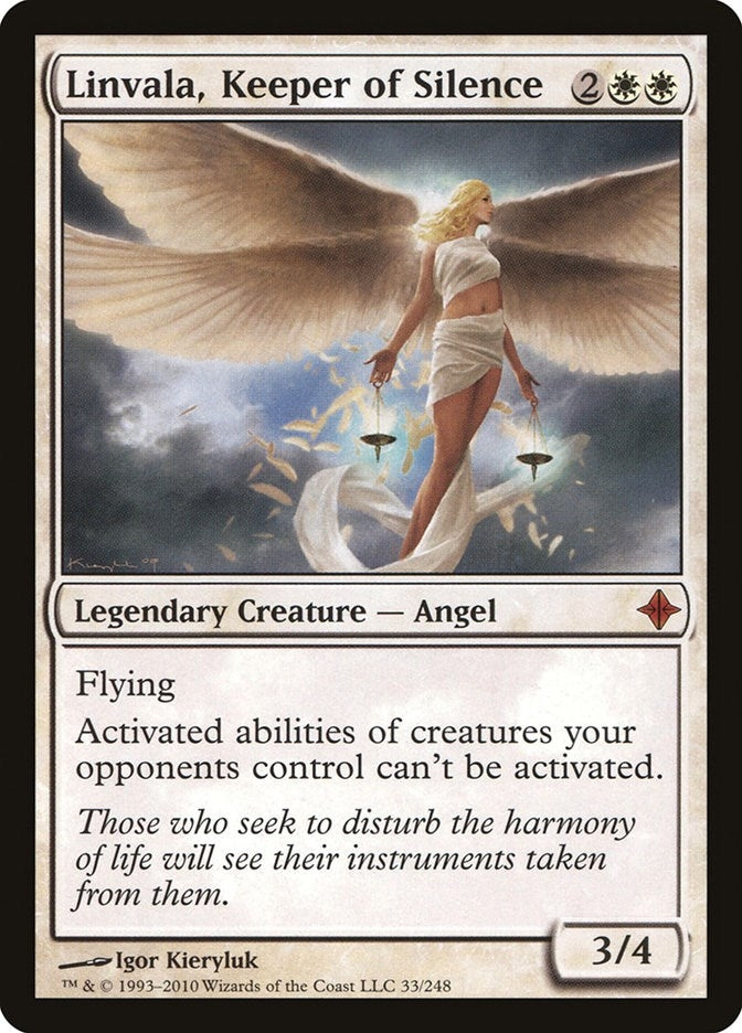 Image for Linvala, Keeper of Silence (33) [Rise of the Eldrazi]
