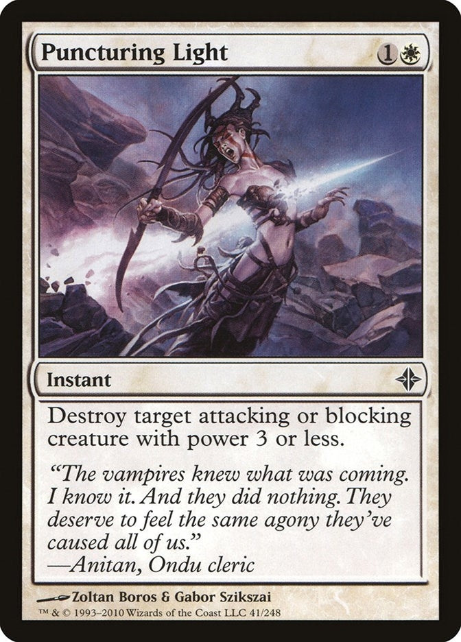 Image for Puncturing Light (41) - Magic: The Gathering