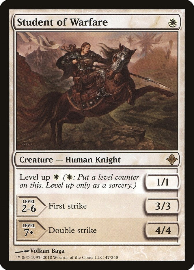 Image for Student of Warfare (47) - Magic: The Gathering