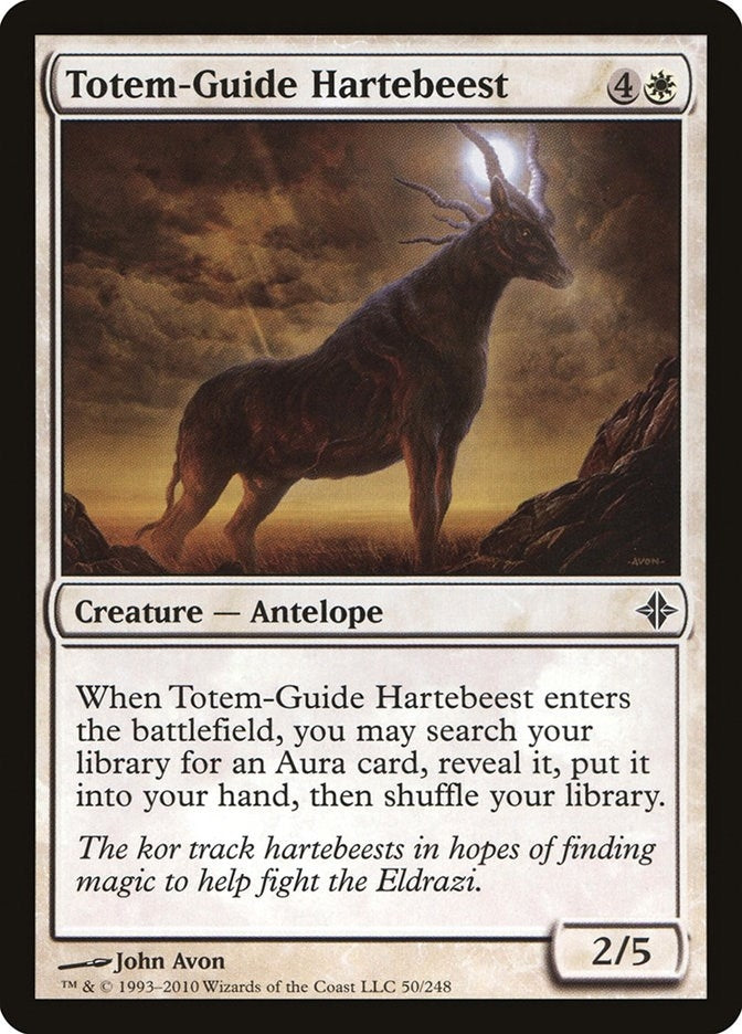 Image for Totem-Guide Hartebeest (50) - Magic: The Gathering