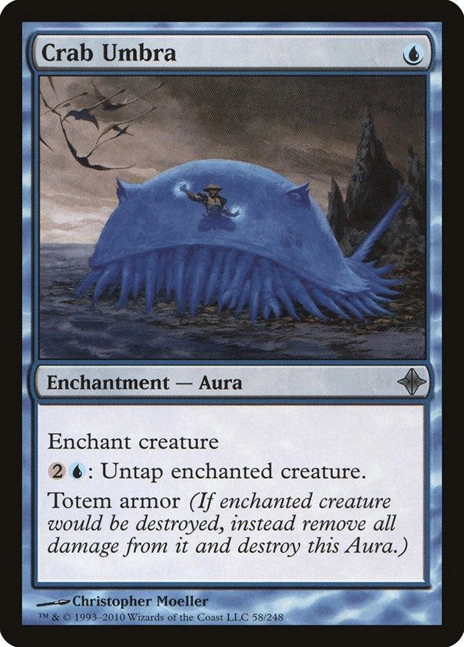 Image for Crab Umbra (58) [Rise of the Eldrazi]