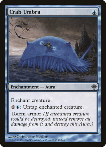 Image for Crab Umbra (58) [Rise of the Eldrazi]
