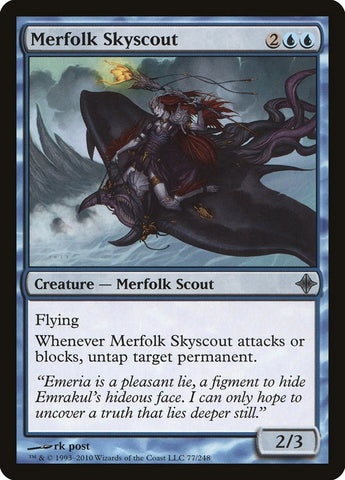 Image for Merfolk Skyscout (77) [Rise of the Eldrazi]