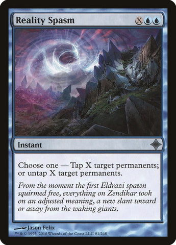 Image for Reality Spasm (81) [Rise of the Eldrazi]