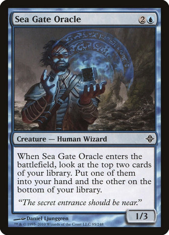 Image for Sea Gate Oracle (85) [Rise of the Eldrazi]